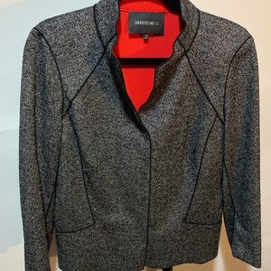 Layfayette 148 Black Red career jacket 14
